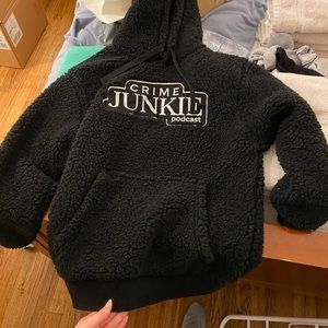 Crime Junkie teddy hoodie